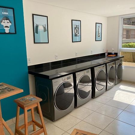 Apto 15º Andar - Varanda Vista Mar - Enseada Apartment กัวรูจา ภายนอก รูปภาพ