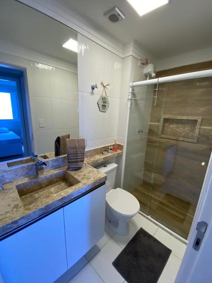 Apto 15º Andar - Varanda Vista Mar - Enseada Apartment กัวรูจา ภายนอก รูปภาพ
