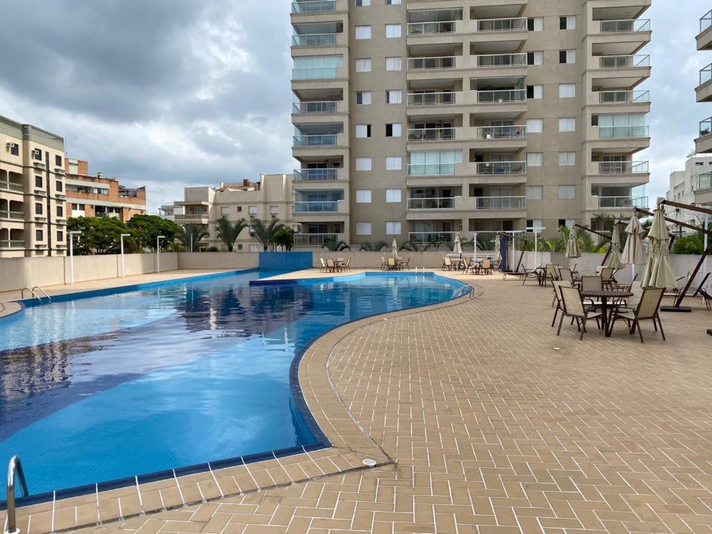 Apto 15º Andar - Varanda Vista Mar - Enseada Apartment กัวรูจา ภายนอก รูปภาพ